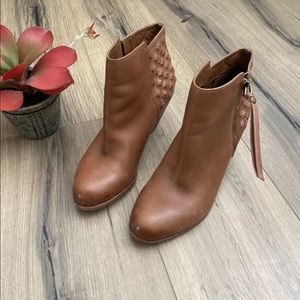 Sam Edelman Lucille Brown Leather ankle boots 8